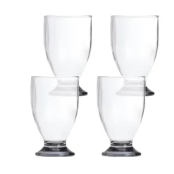 Acryl Glas Juice smoke - set van 4