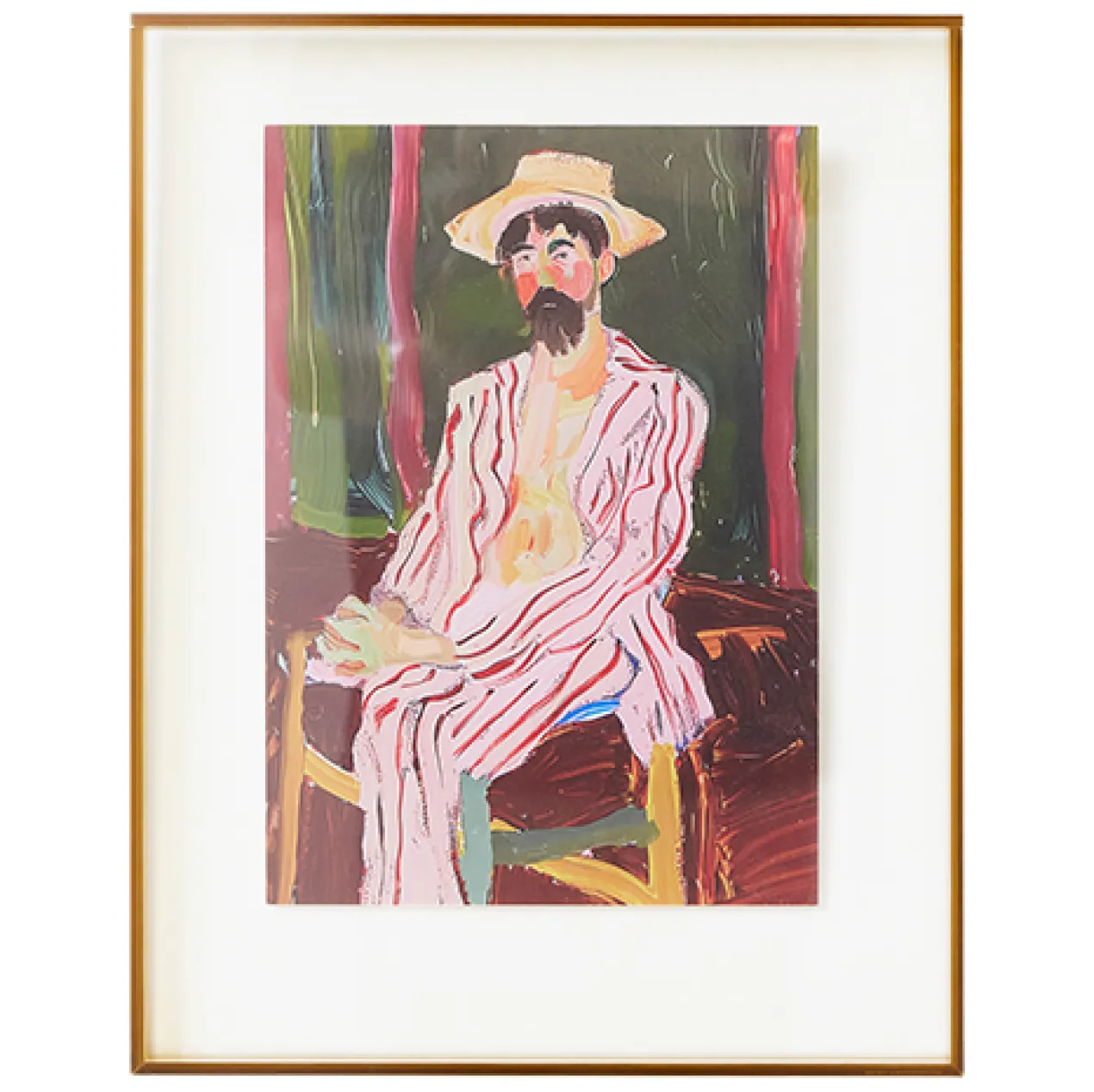 Acrylic frame olive artist