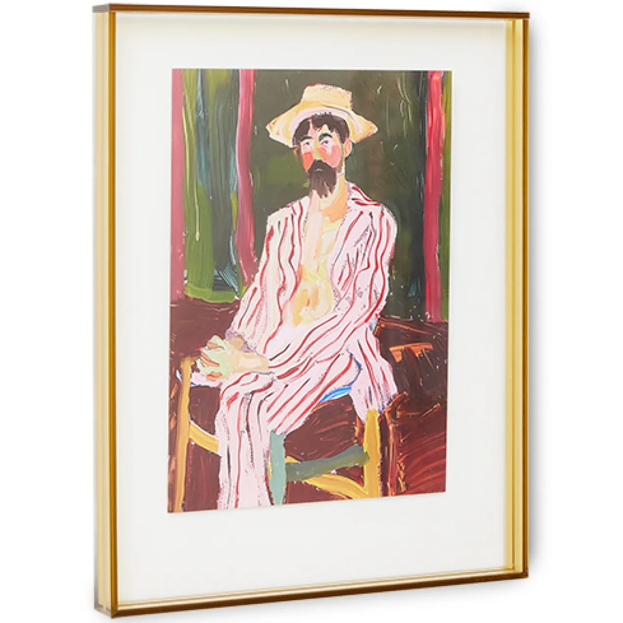 Acrylic frame olive artist