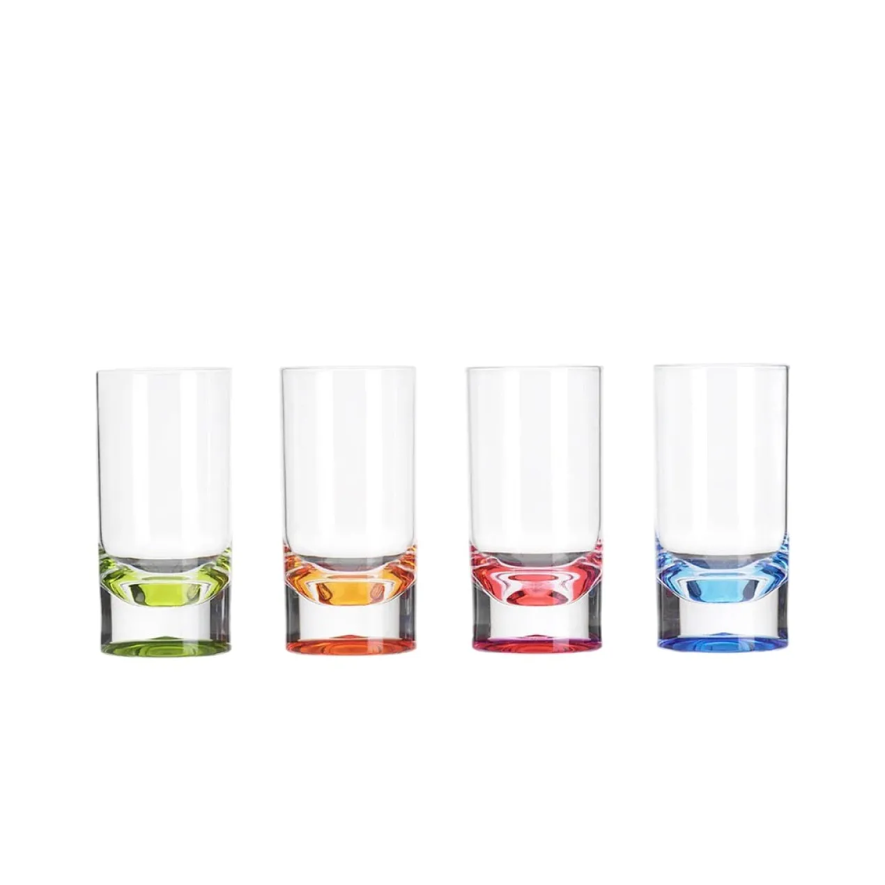 Acryl Longdrinkglas Party Slim Jim - set van 4