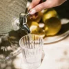 Acryl waterglas Crystal Line - set van 4