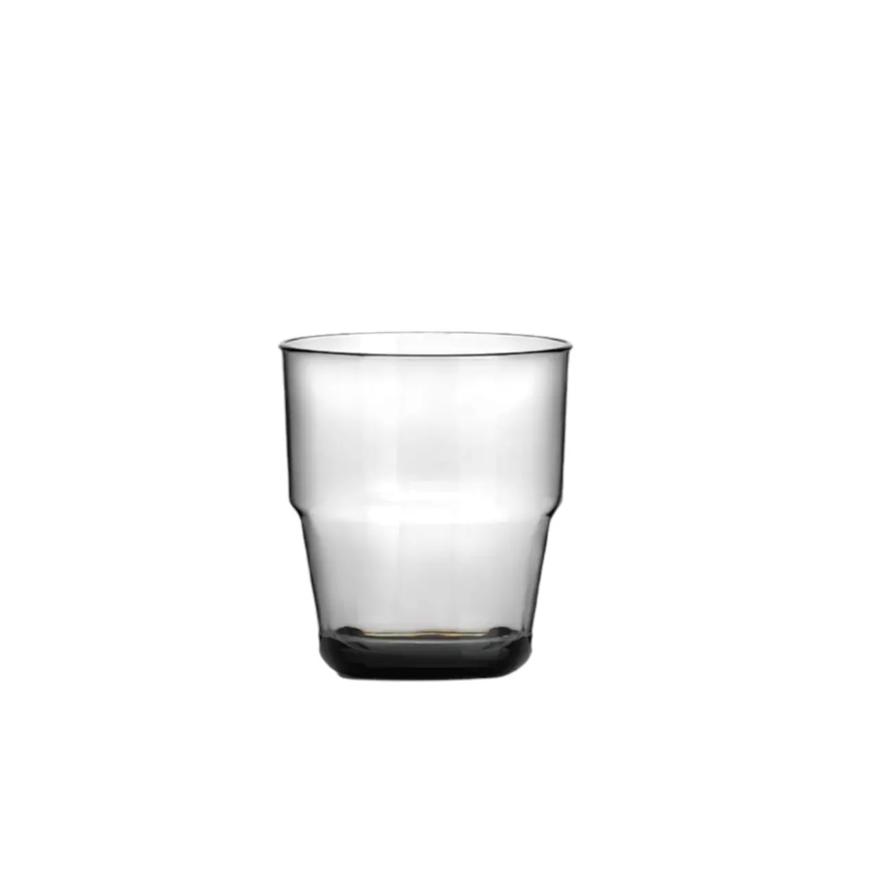 Acryl Waterglas Smoke - set van 4