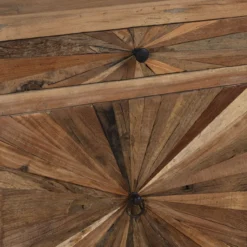 Agastya - Kast van Oud Hout met Zonnestraal Design