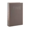 Alarm clock Book LED ABS warm grey