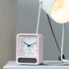 Alarm clock Duo matt black