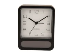 Alarm clock Duo matt black