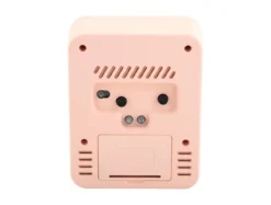 Alarm clock Duo matt soft pink