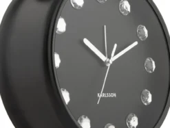 Alarm clock Glam Diamonds XL black