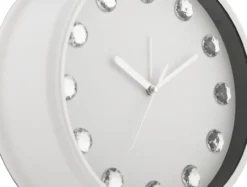Alarm clock Glam Diamonds XL white