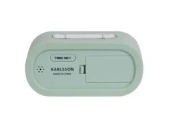 Alarm clock Gummy rubberized green