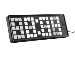 Alarm clock Keyboard LED black