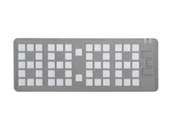 Alarm clock Keyboard LED light grey