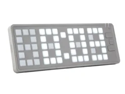 Alarm clock Keyboard LED light grey