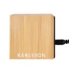Alarm clock Mini Cube bamboo