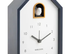 Alarm clock Modern Cuckoo dark blue