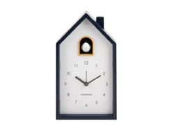 Alarm clock Modern Cuckoo dark blue