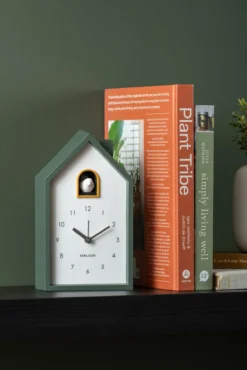 Alarm clock Modern Cuckoo jungle green