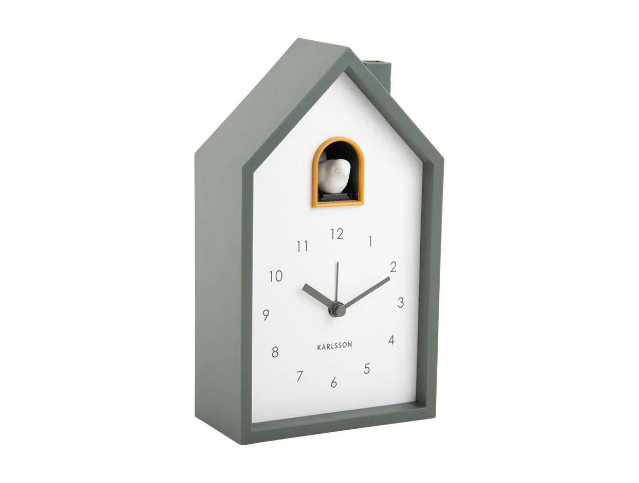 Alarm clock Modern Cuckoo jungle green