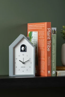 Alarm clock Modern Cuckoo mouse grey