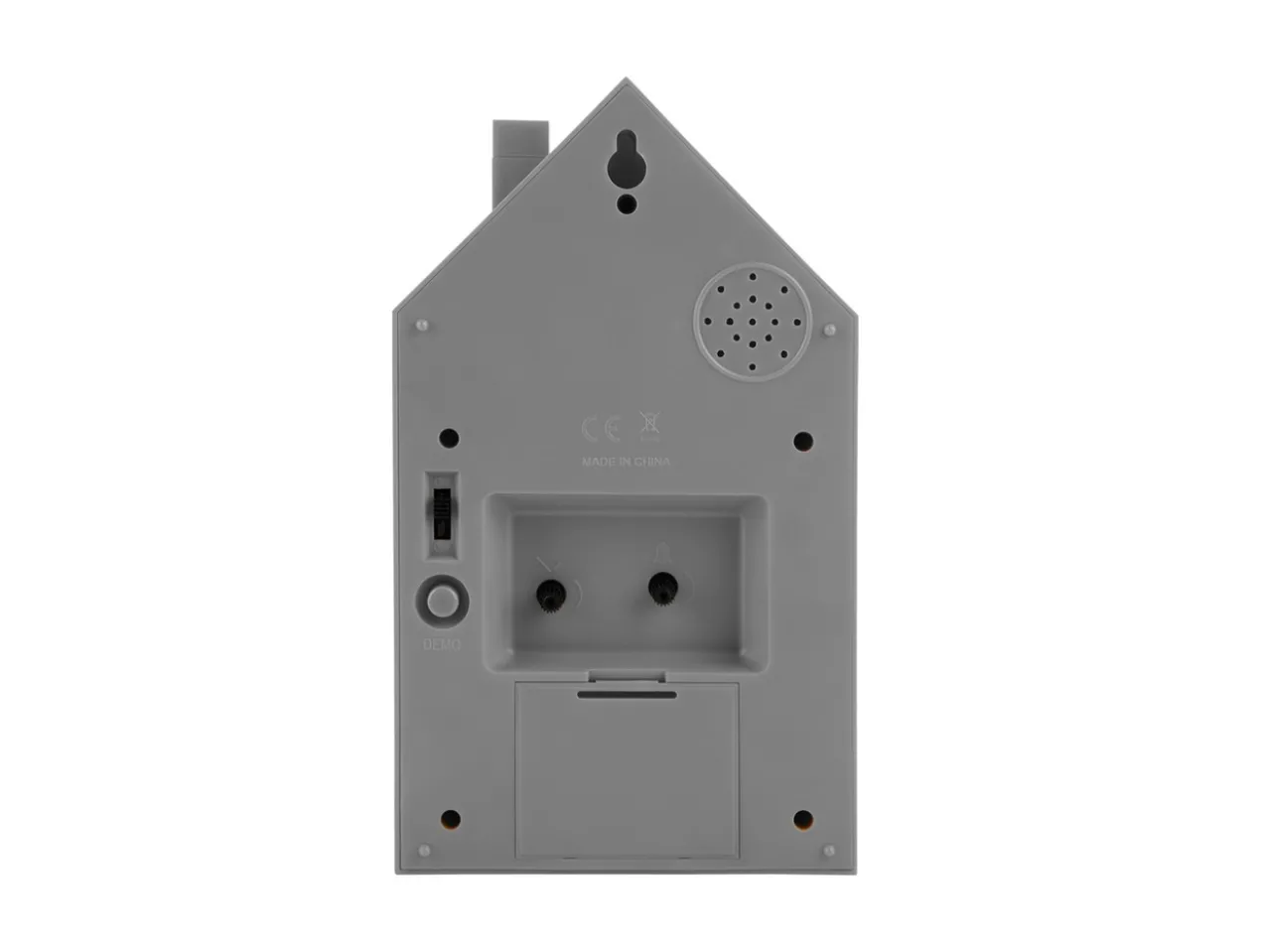 Alarm clock Modern Cuckoo mouse grey