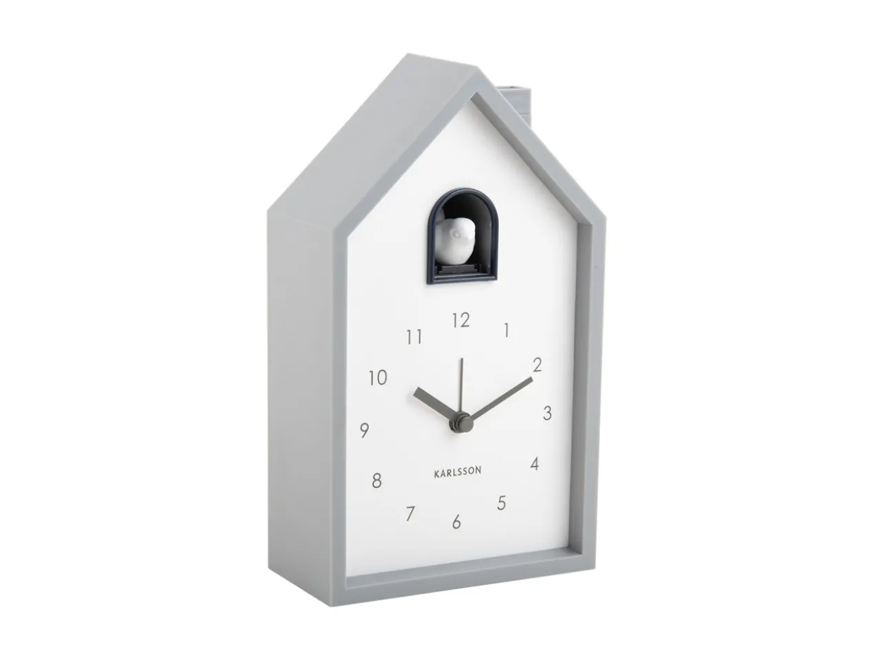 Alarm clock Modern Cuckoo mouse grey