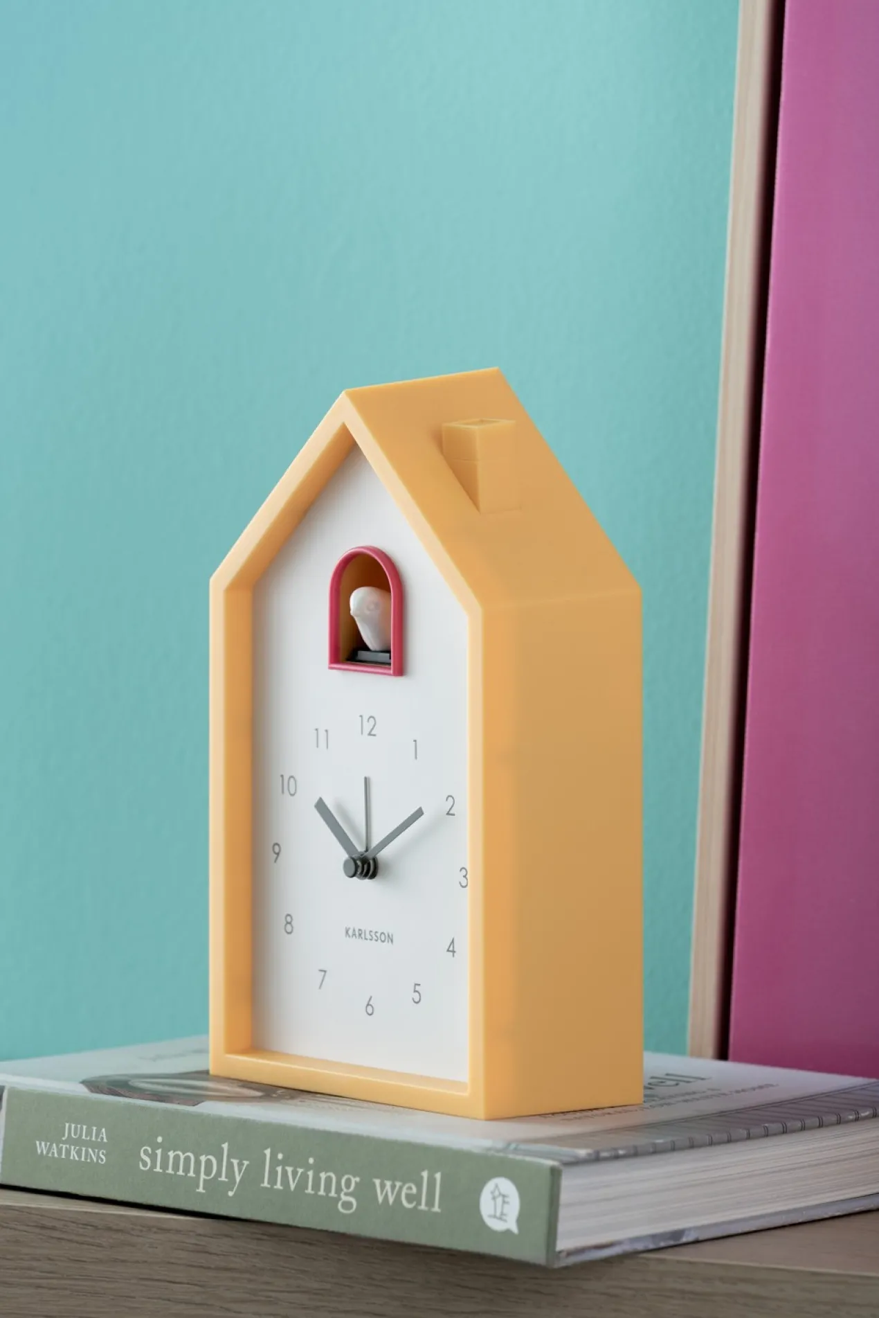 Alarm clock Modern Cuckoo mouse grey
