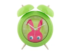 Alarm clock Peekaboo Bunny dark green