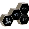 Alarm clock Six in the Mix gold painted