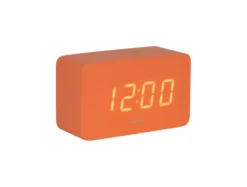 Alarm clock Spry tube LED bright orange