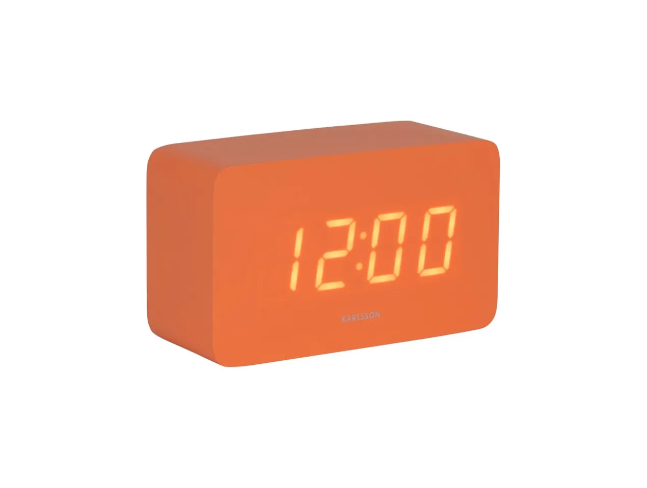 Alarm clock Spry tube LED bright orange