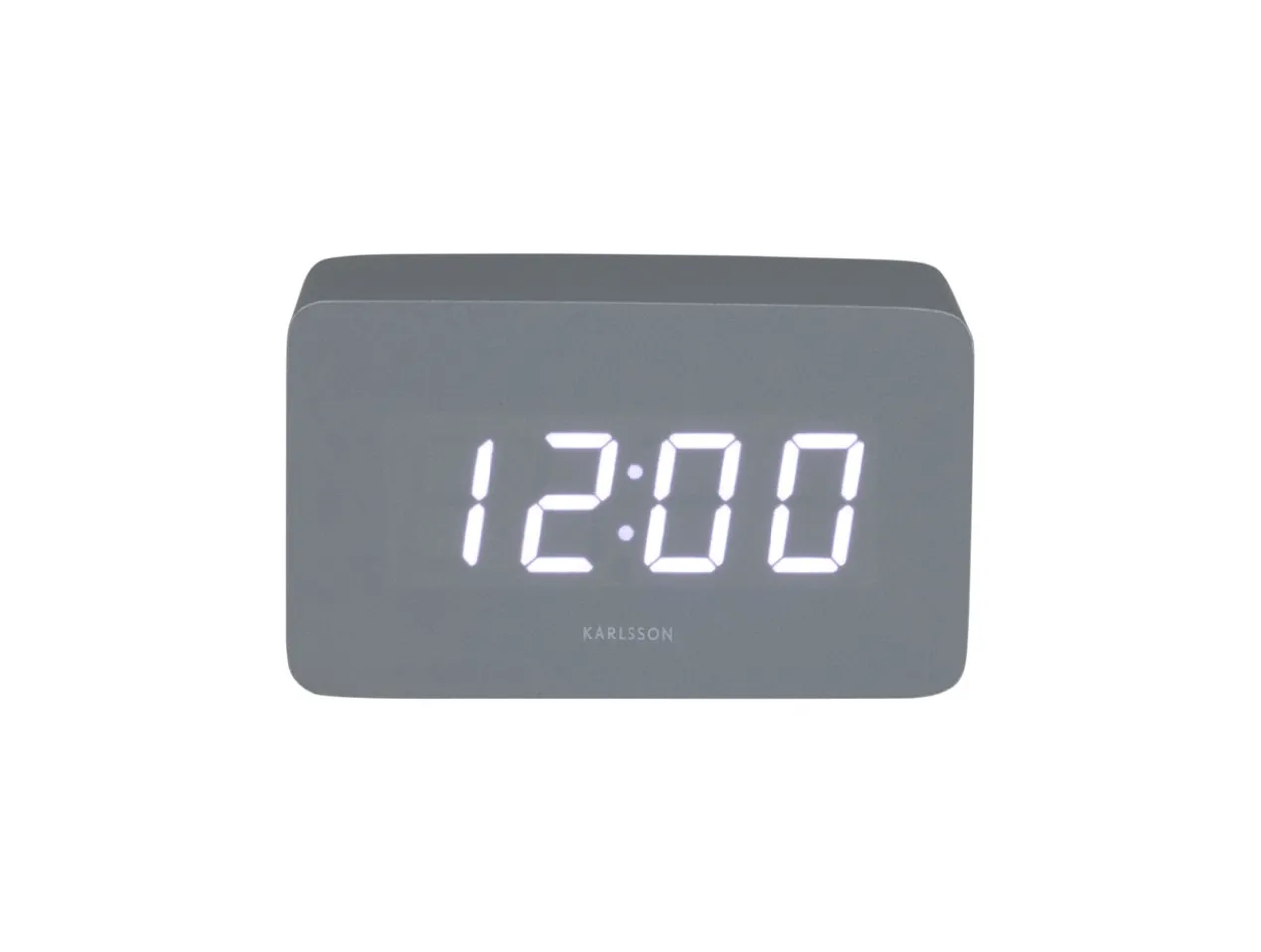 Alarm clock Spry tube LED mouse grey