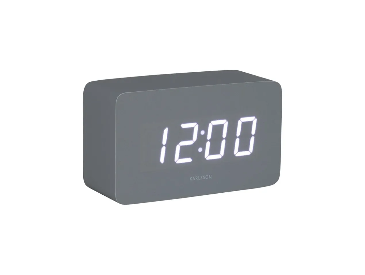 Alarm clock Spry tube LED mouse grey