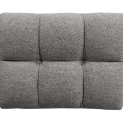 Allure hocker geweven stof klei melange
