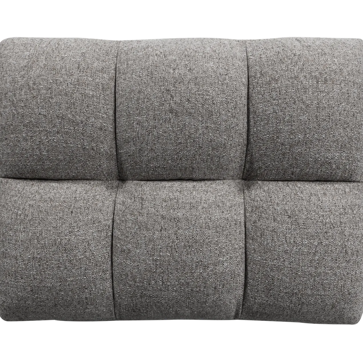 Allure hocker geweven stof klei melange