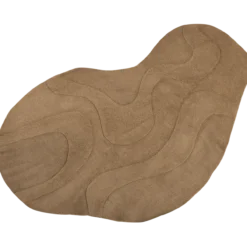 Alya vloerkleed 170x240 cm organisch pale brown
