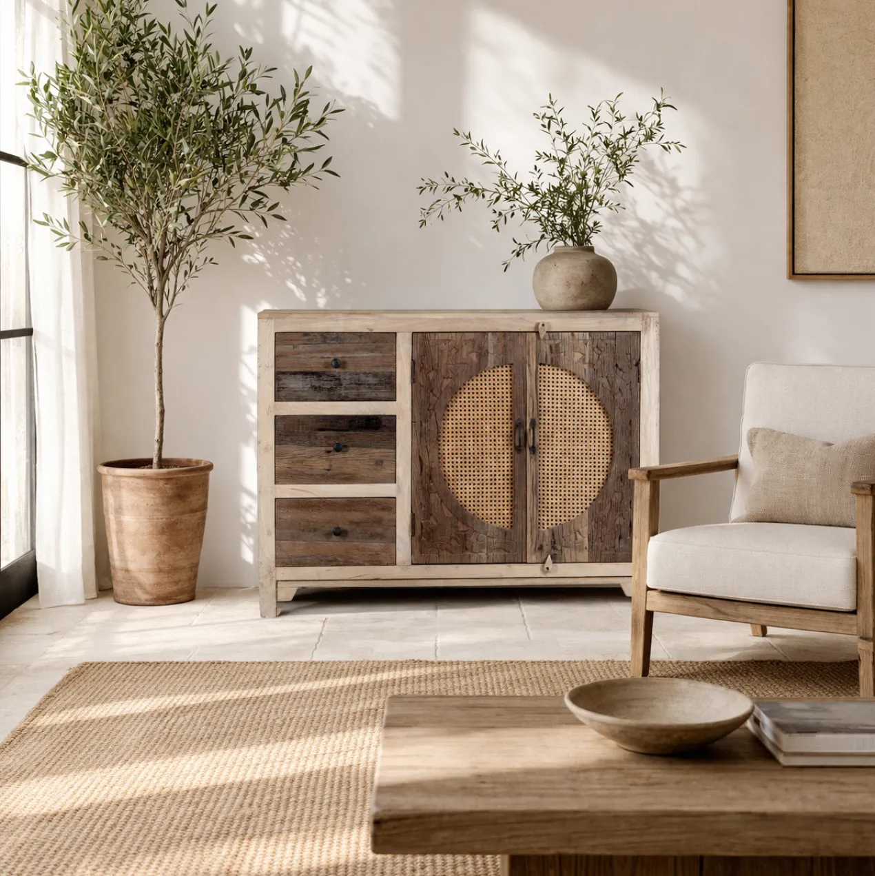Amruta - Dressoir van Gerecycled Hout