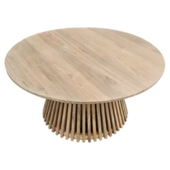 Amsar bijzet tafel Naturel 80cm