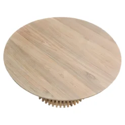 Amsar bijzet tafel Naturel 80cm