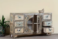 Anaya - Handbeschilderd Boho Dressoir