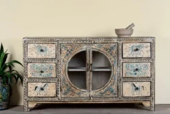 Anaya - Handbeschilderd Boho Dressoir