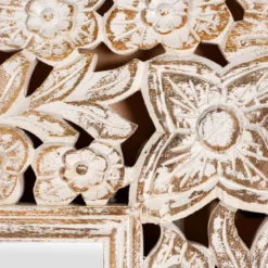 Antaka - Handgesneden Vintage Wandspiegel
