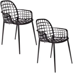 Armchair albert kuip garden black