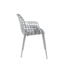 Armchair albert kuip garden light grey