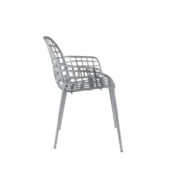 Armchair albert kuip garden light grey