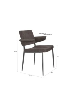 Armchair Portland grijs