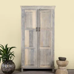 Arrya - Kast van Gerecycled Hout 190cm