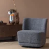 Atty draaifauteuil grove melange grijs [fsc]