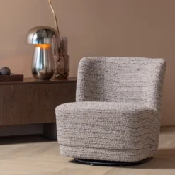 Atty draaifauteuil grove melange beige [fsc]