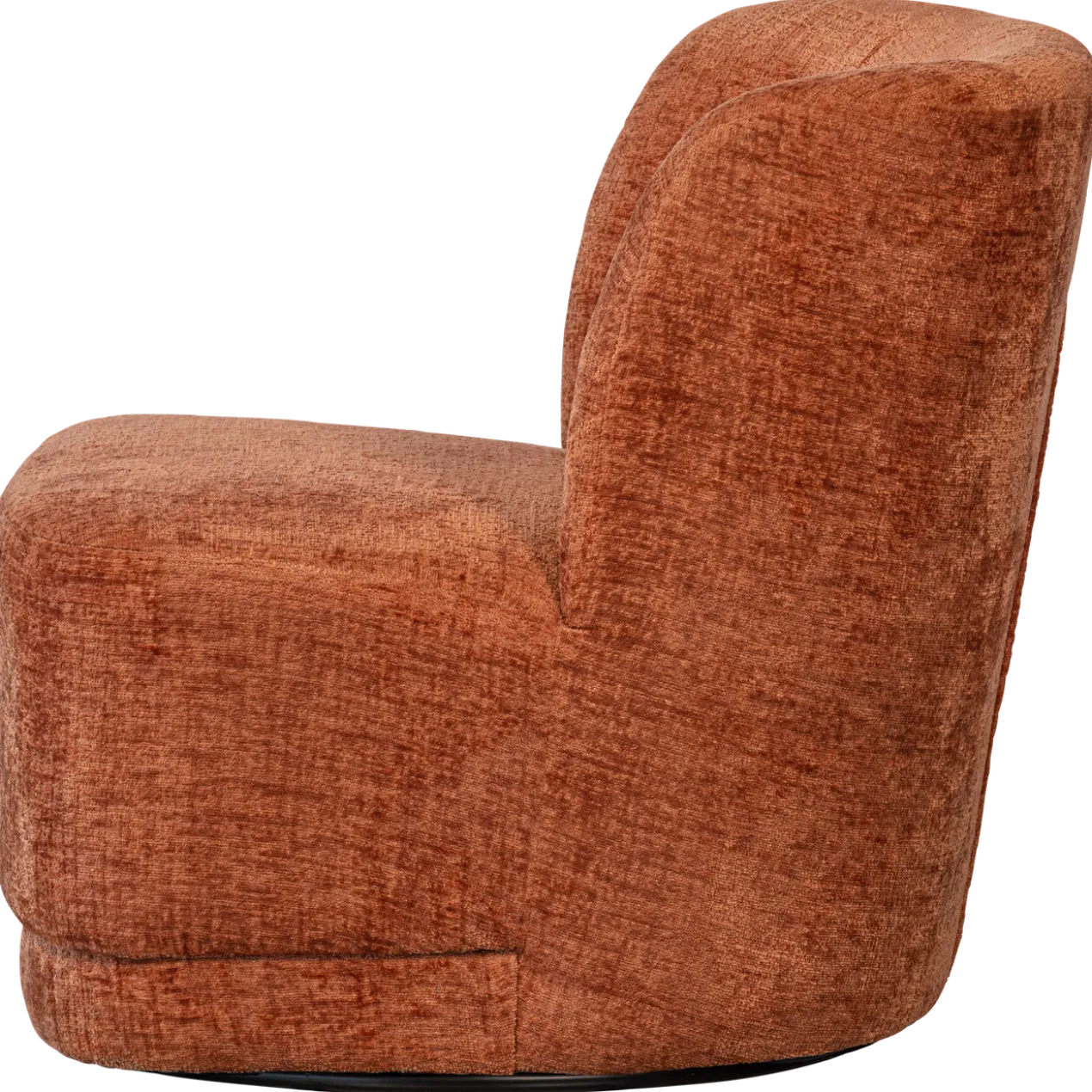 Atty draaifauteuil velvet oranje