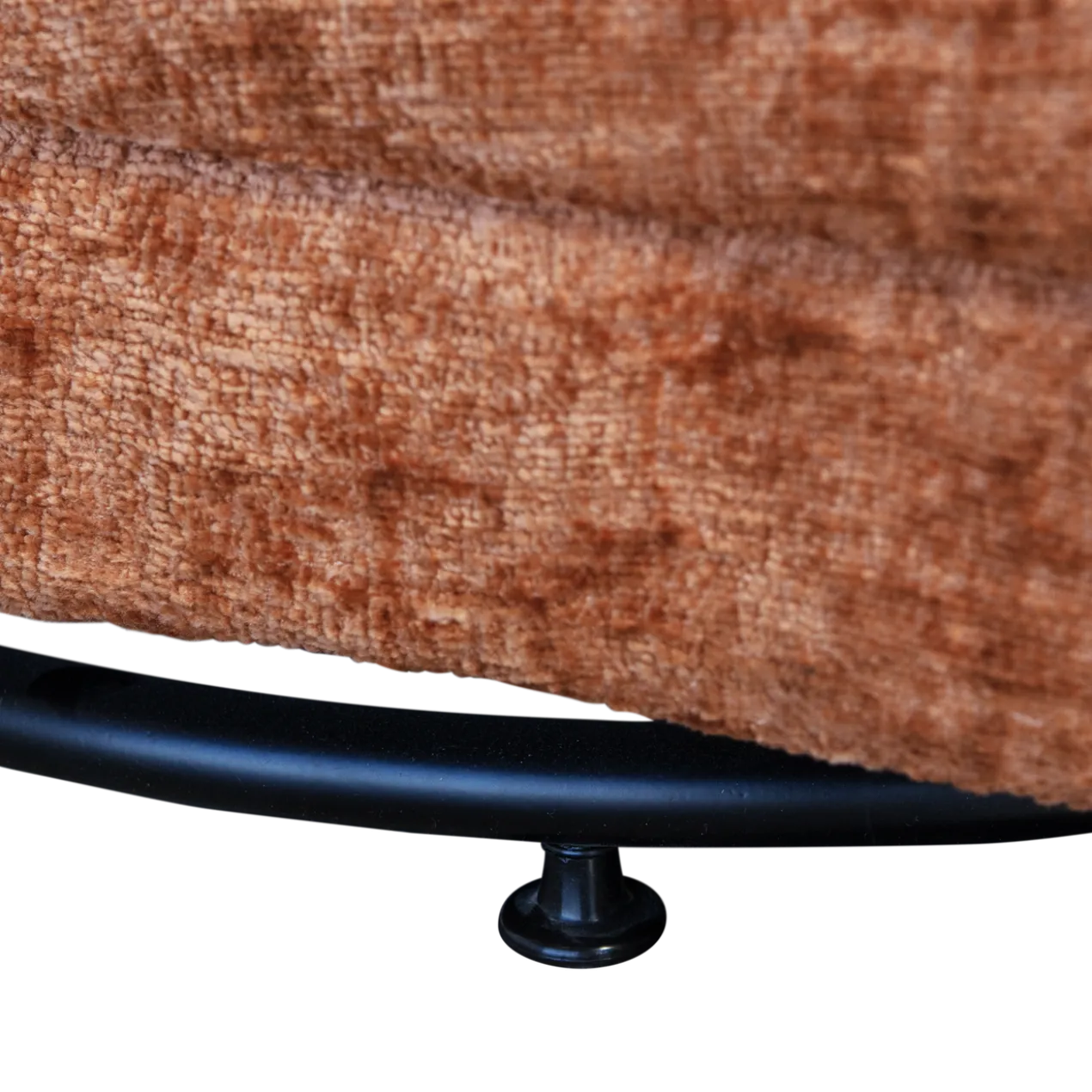 Atty draaifauteuil velvet oranje